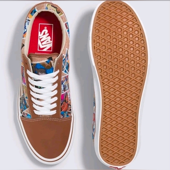 Vans Old Skool Disney 100 Men Size 10sl Scrapbook Mutlicolor 122025 - Picture 5 of 7